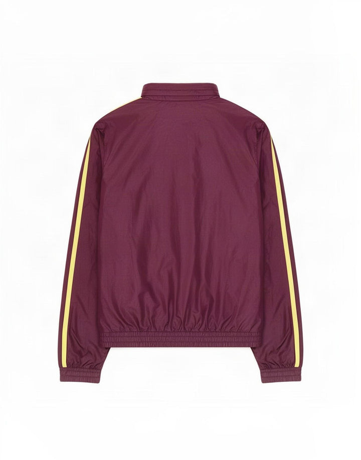Adidas Damen-Trainingsanzug mit Kapuze, Top-Jacke, EU 40, mittleres kastanienbraunes Polyester