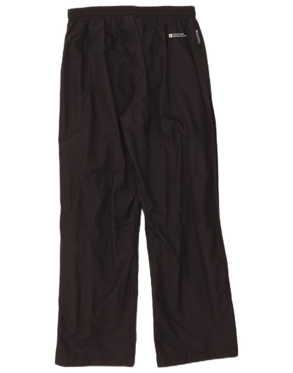 Wasserdichte Damenhose von Mountain Warehouse, UK 10, Größe S, schwarzes Nylon