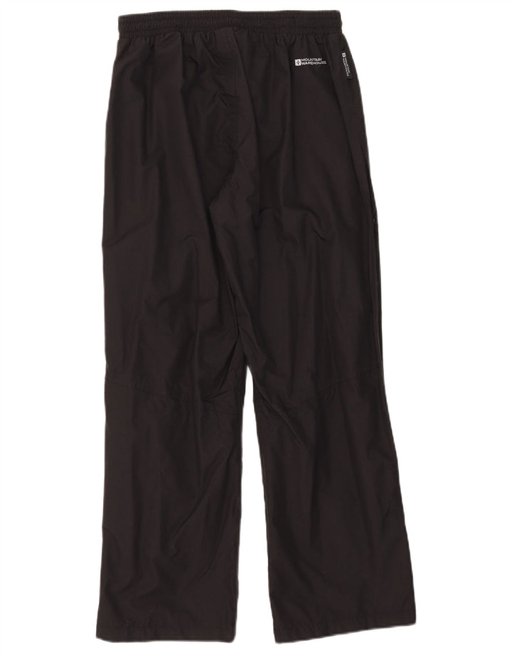 Wasserdichte Damenhose von Mountain Warehouse, UK 10, Größe S, schwarzes Nylon