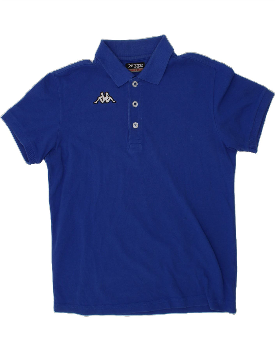 KAPPA Boys Polo Shirt 11-12 Years Blue Vintage Kappa and Second-Hand Kappa from Messina Hembry 