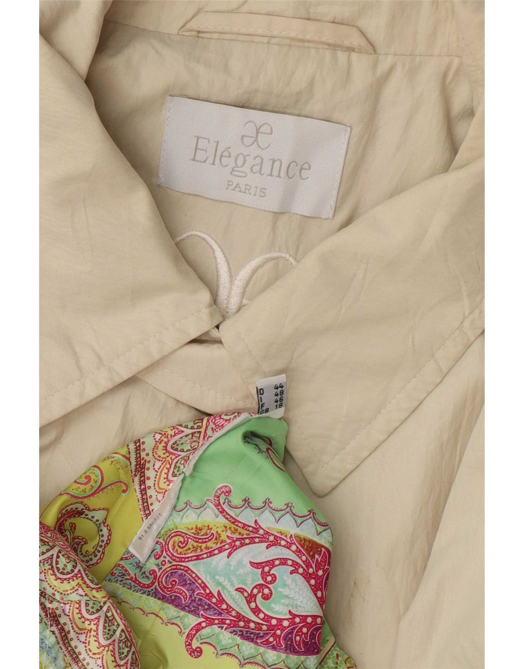 Elegance Damen Trenchcoat UK 18 XL Beige