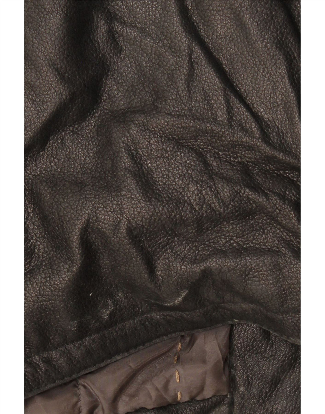 CONBIPEL Herren-Ledermantel mit Kapuze, IT 52, großes braunes Leder