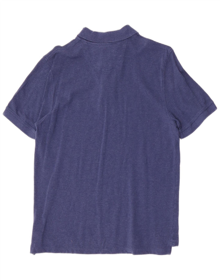 Brooks Brothers Herren-Poloshirt mit Original-Passform, mittelblaue Baumwolle