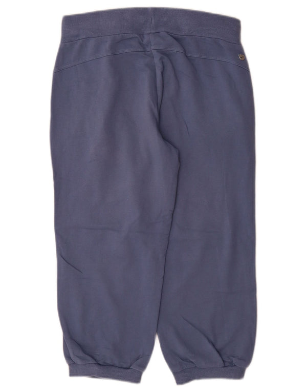 Puma Damen Capri-Trainingshose, Jogginghose, Größe S, Marineblau, Baumwolle, UK 8