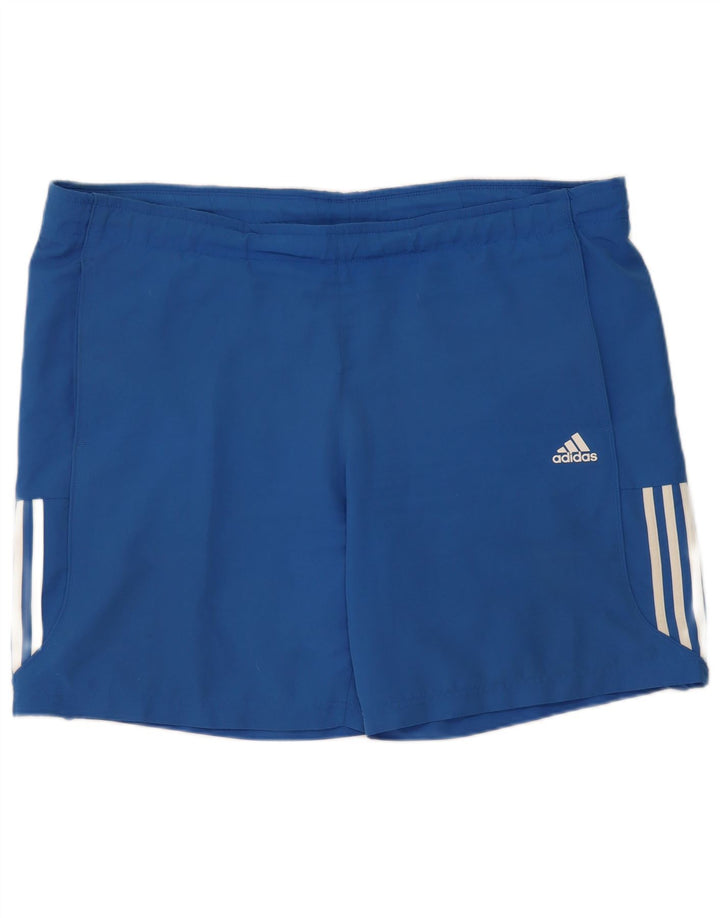 Adidas Herren Sport Shorts XL Blau Polyester