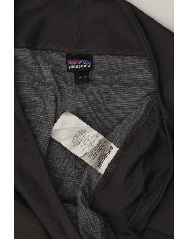 Patagonia Damen Trainingshose Jogger UK 16 Large Grau Polyester
