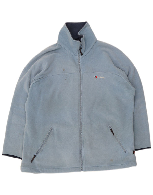 Berghaus Damen Übergroße Fleecejacke UK 14 Large Blau Polyester