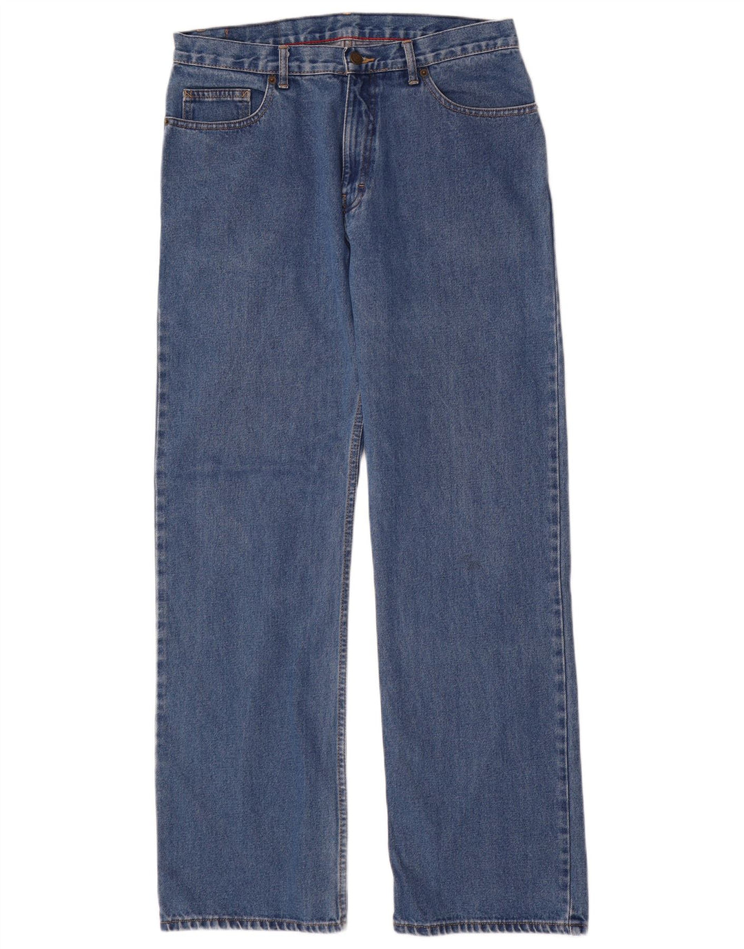 Marks & Spencer Herren Blue Harbor Straight Jeans W34 L33 Baumwolle
