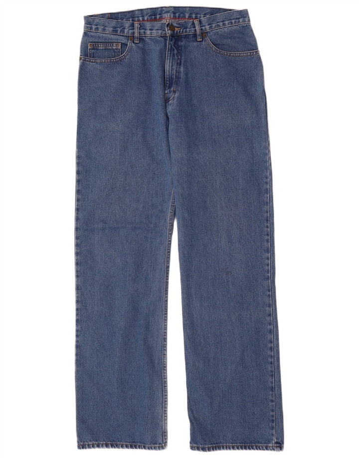 Marks & Spencer Herren Blue Harbor Straight Jeans W34 L33 Baumwolle