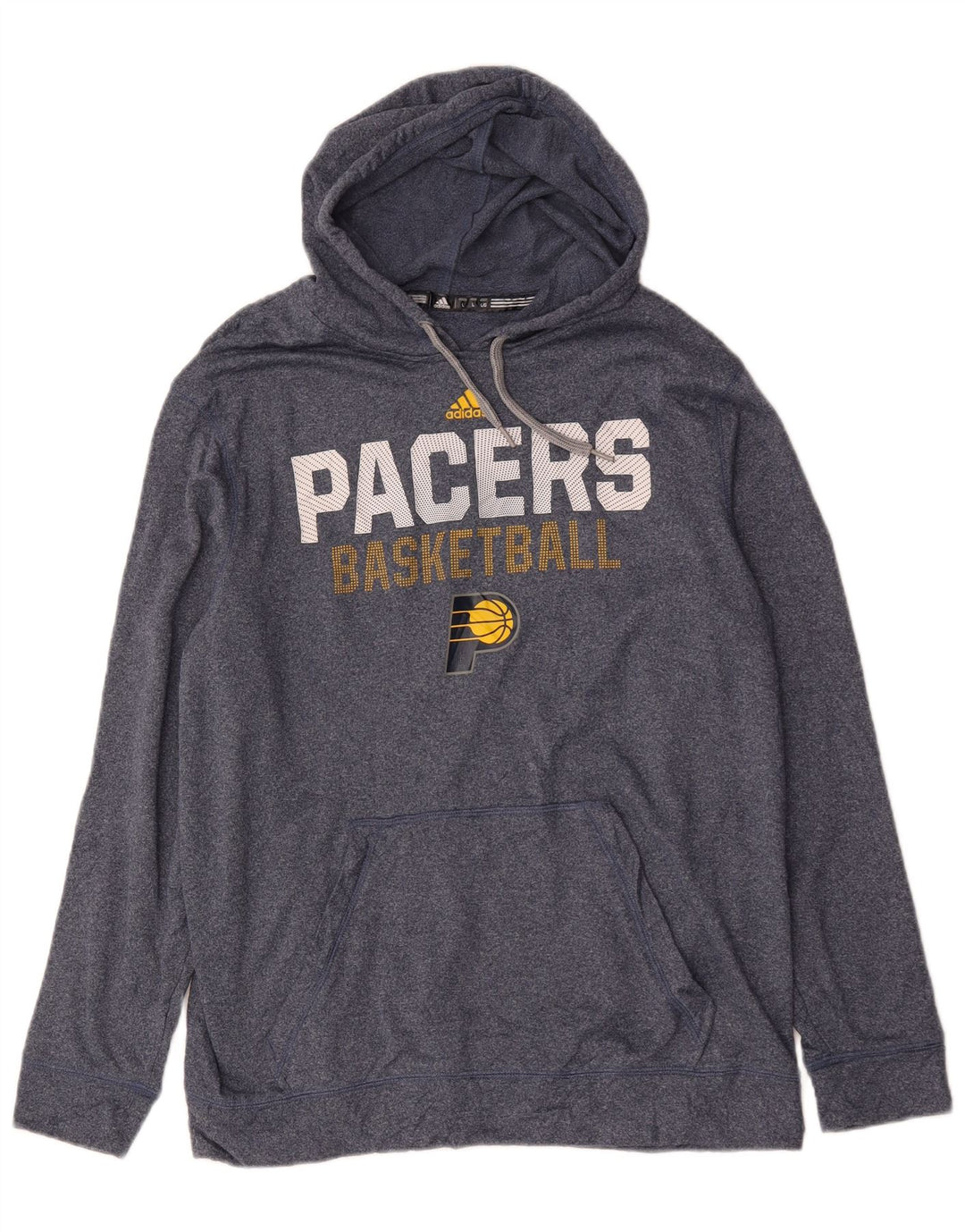 Adidas Herren Packers Graphic Kapuzenpullover, Größe L, Blau, Polyester