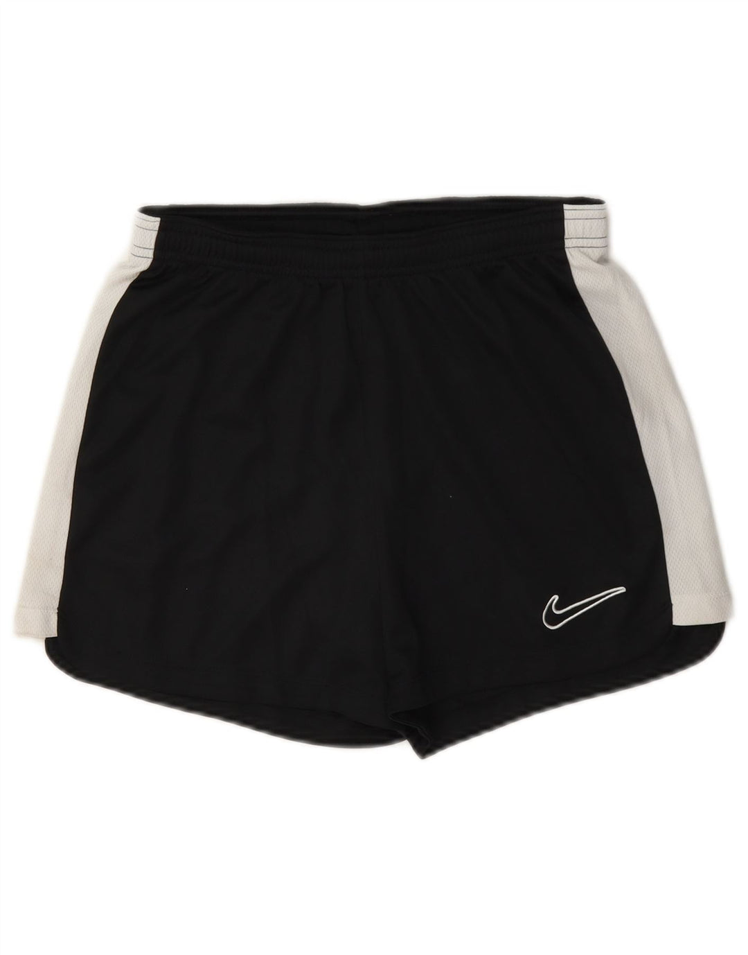 Nike Herren-Sportshorts XS, schwarzes Colourblock-Polyester