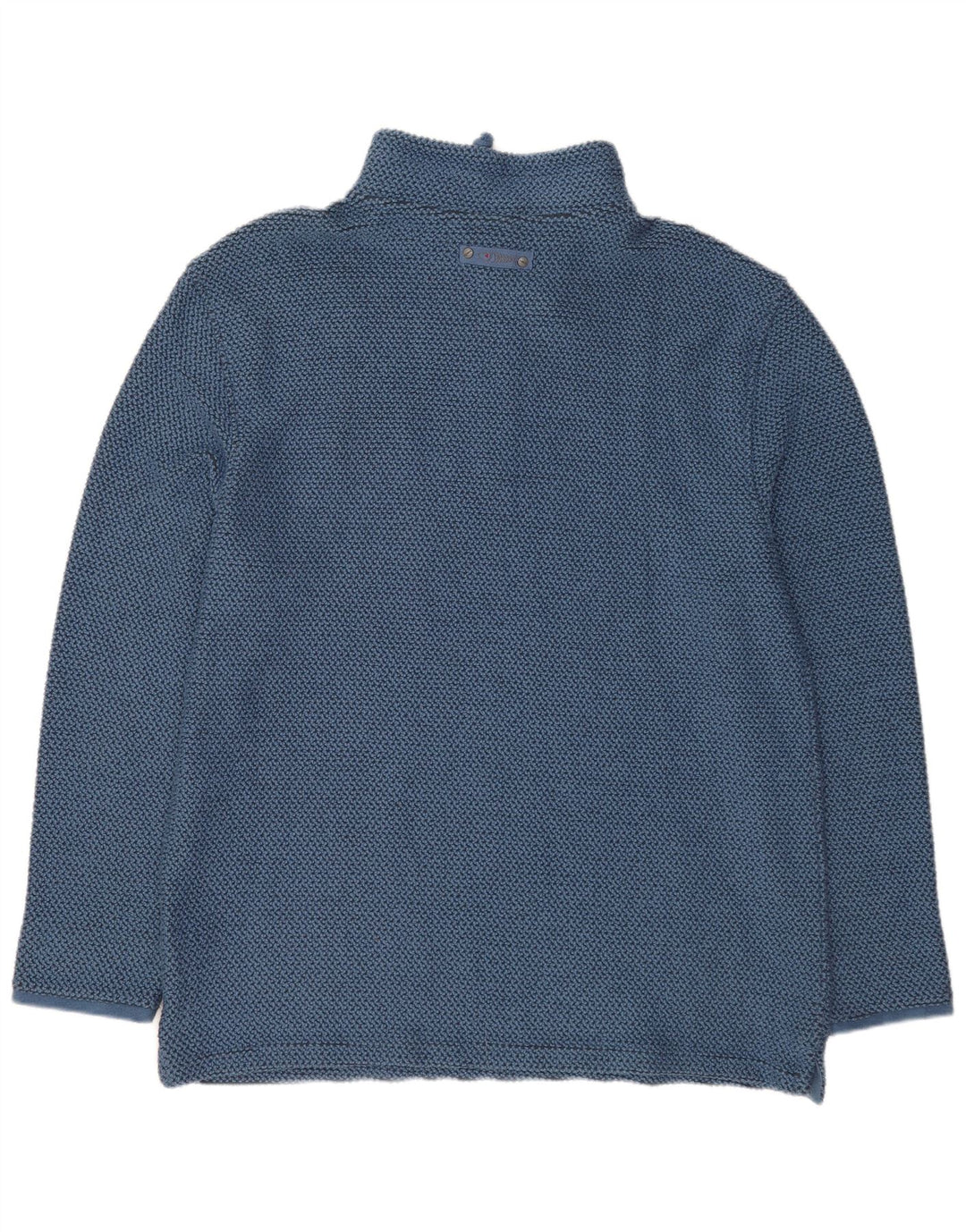 Weird Fish Herren-Sweatshirt mit Reißverschluss, XL, Blau, Baumwolle