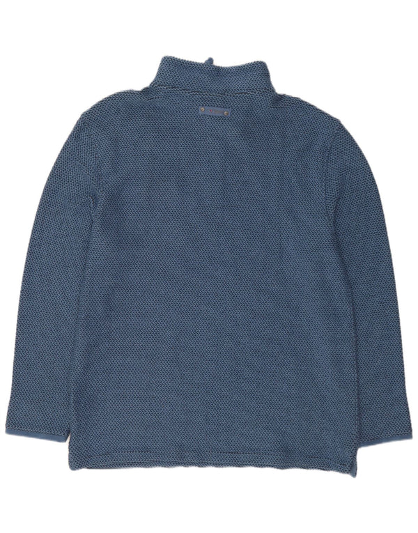 Weird Fish Herren-Sweatshirt mit Reißverschluss, XL, Blau, Baumwolle