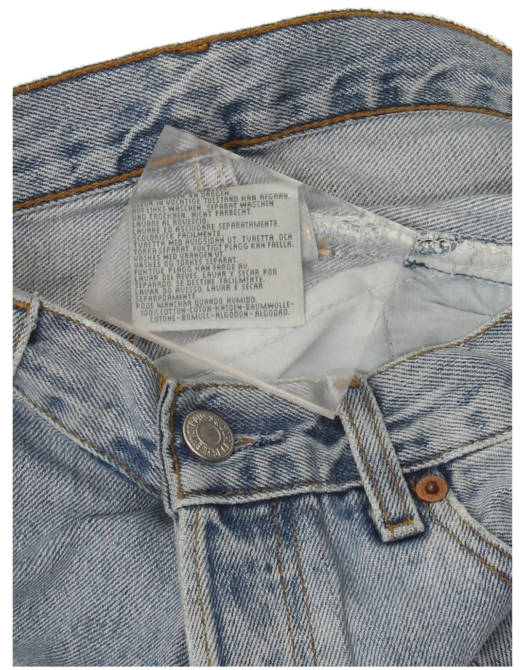 Levi's Herren 501 Denim Shorts W29 mittelblaue Baumwolle
