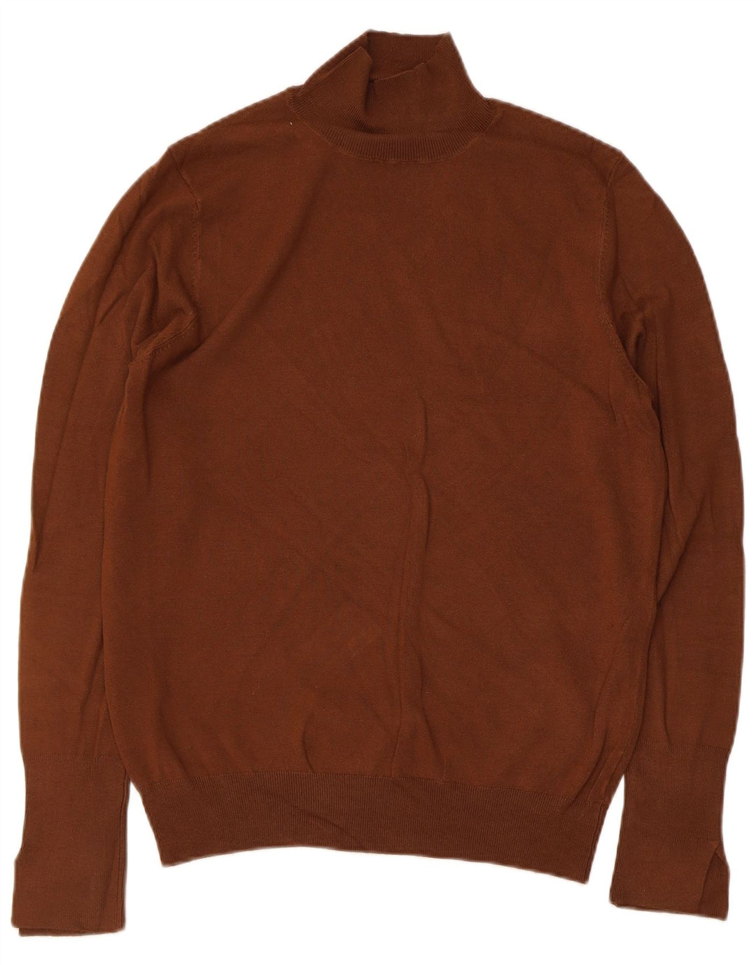 Zara Damen-Pullover mit Rollkragen, Gr. 14, Braun