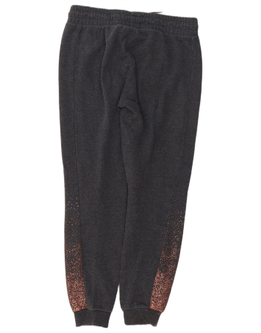 PUMA Damen Trainingshose Jogger UK 14 Mittelgrau gefleckt