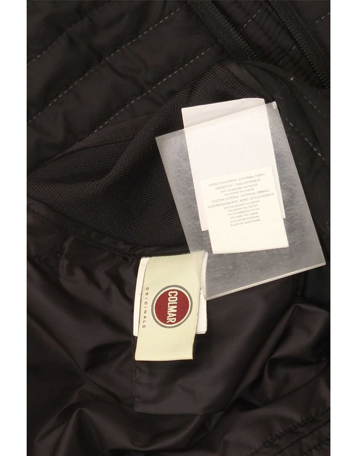 Colmar Herren Wattierte Jacke IT 52 Large Schwarz Colourblock Polyester
