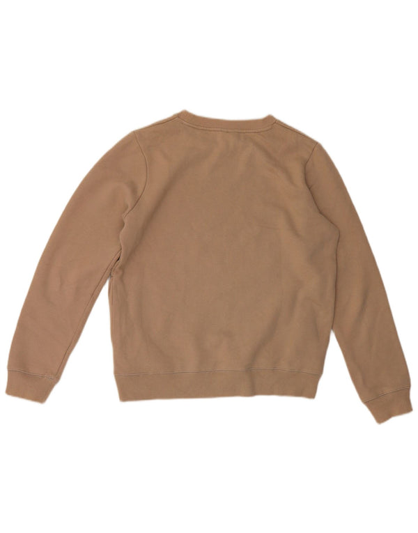 Ellesse Jungen-Sweatshirt mit Grafik, 13–14 Jahre, braune Baumwolle