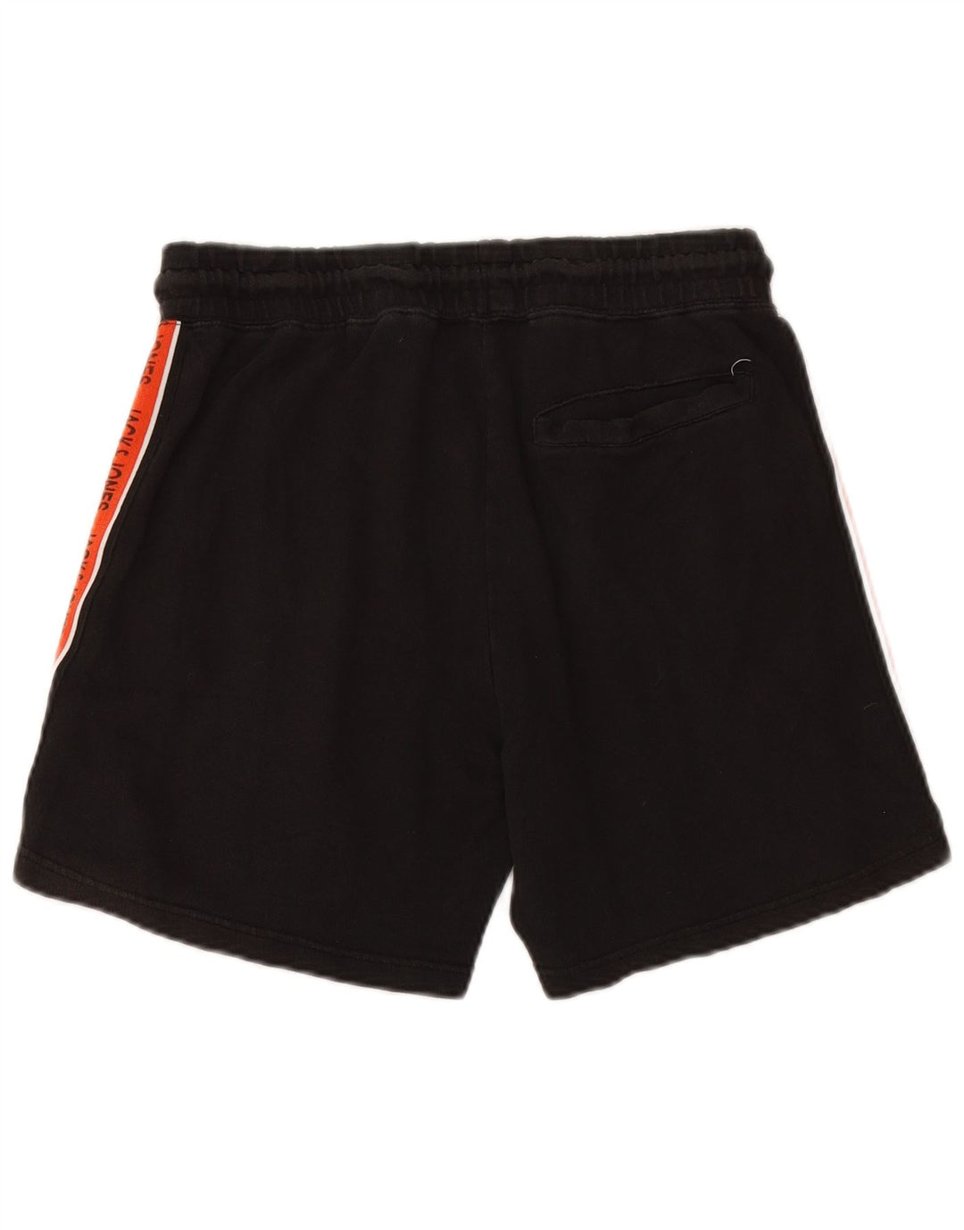 JACK & JONES Herren-Sportshorts mit Grafik, Mittelschwarz, Colourblock-Baumwolle