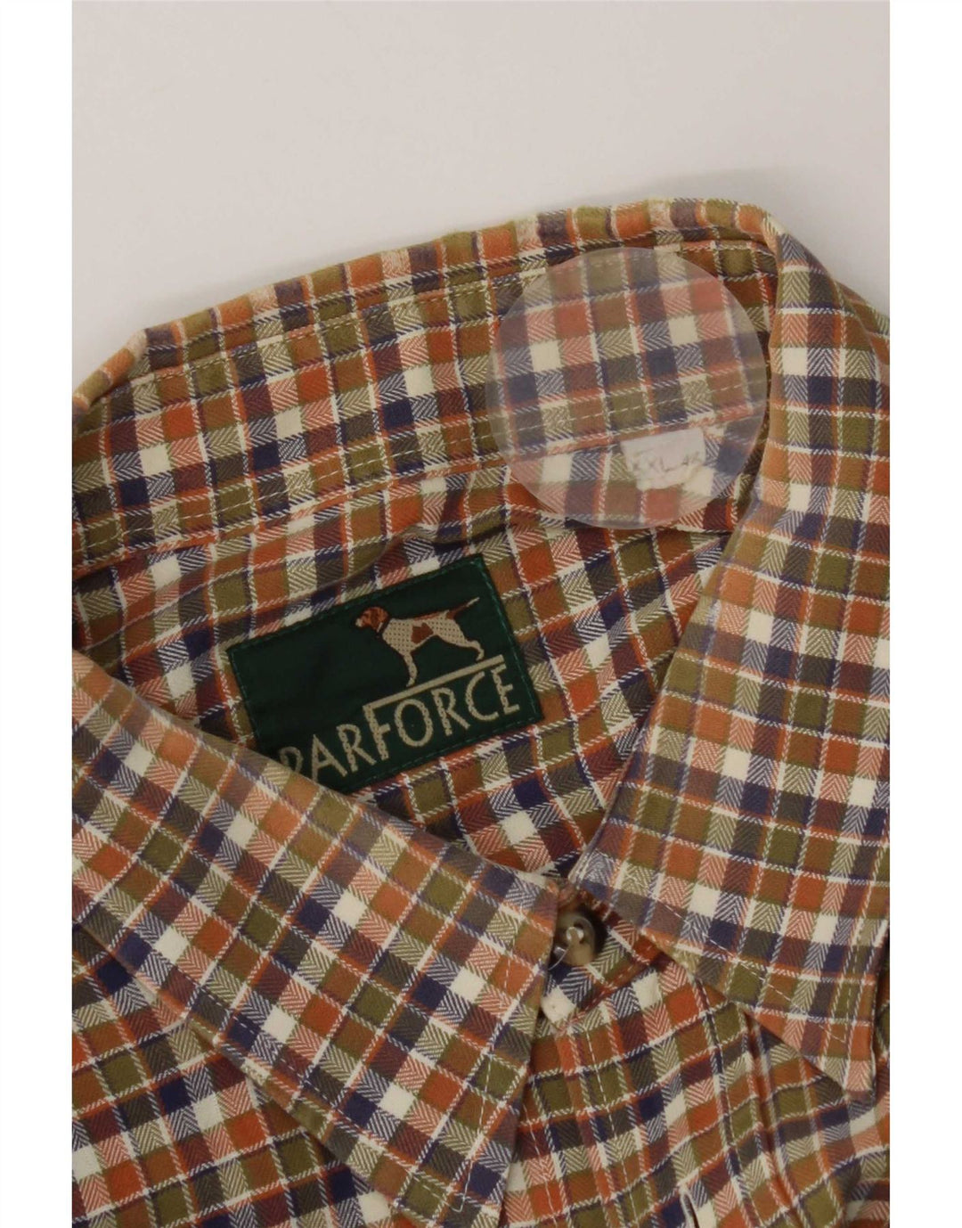 Parforce Herren Kurzarmhemd 2XL Mehrfarbig kariert