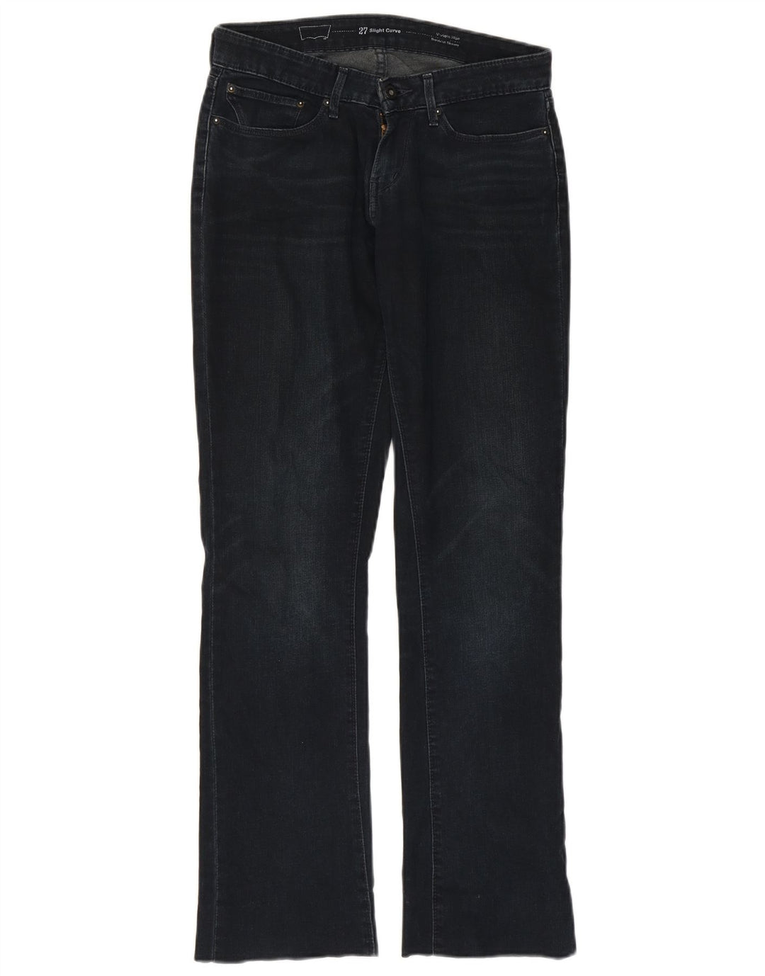 Levi's Damen Slight Curve Modern Rise Bootcut Jeans W27 L34 Marineblau