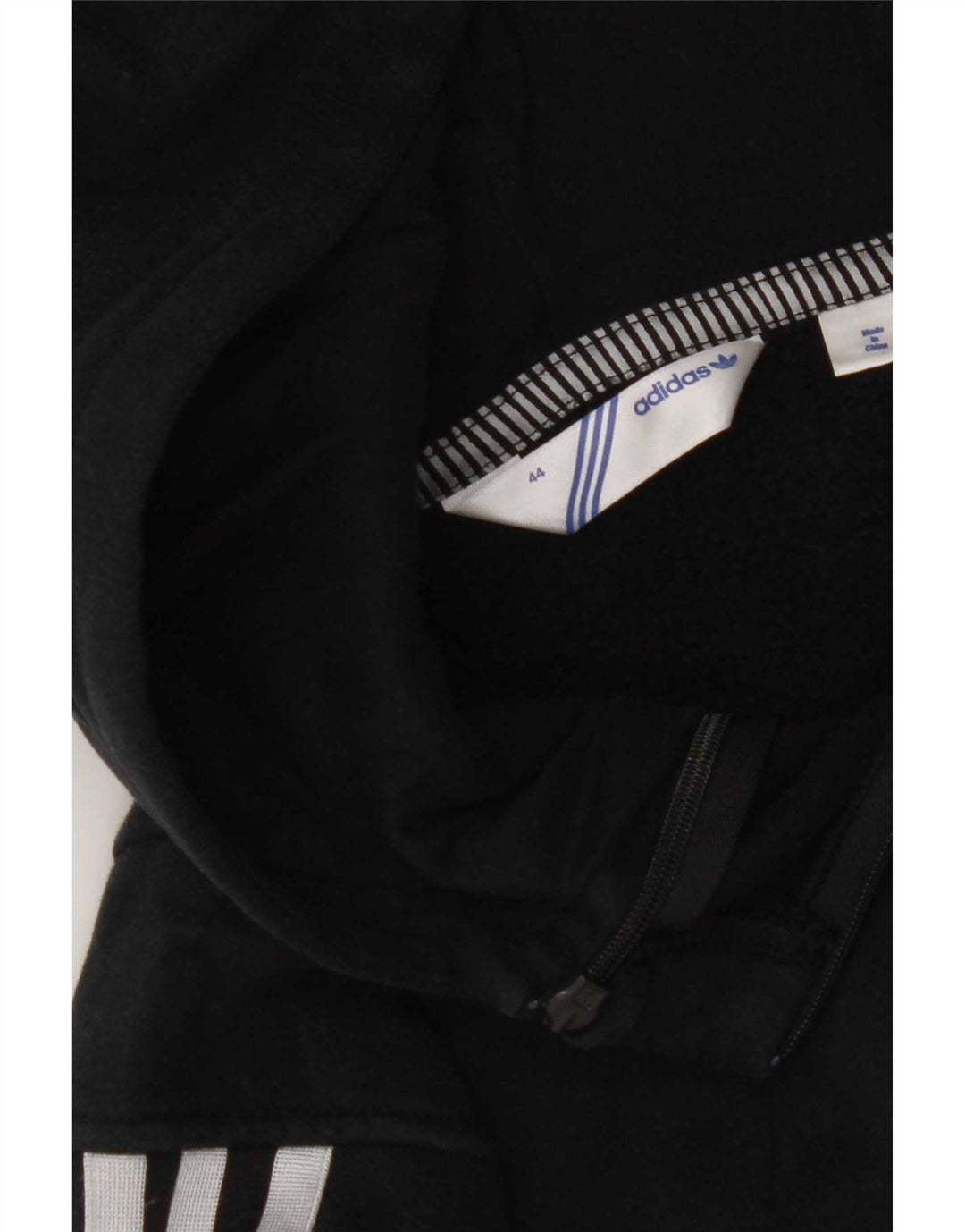Adidas Damen Graphic Hoodie Pullover IT 44 Medium Schwarz