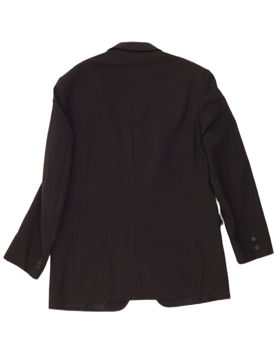 Marks & Spencer Herren-Blazer-Jacke, UK 42, groß, marineblau, gestreift, klassisch