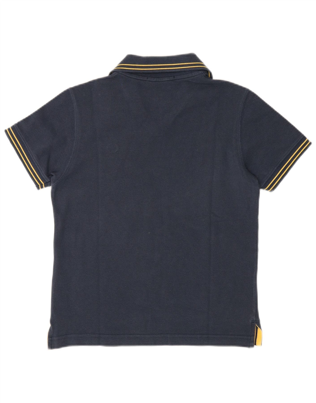 Sergio Tacchini Damen Poloshirt UK 12 Medium Marineblau Baumwolle