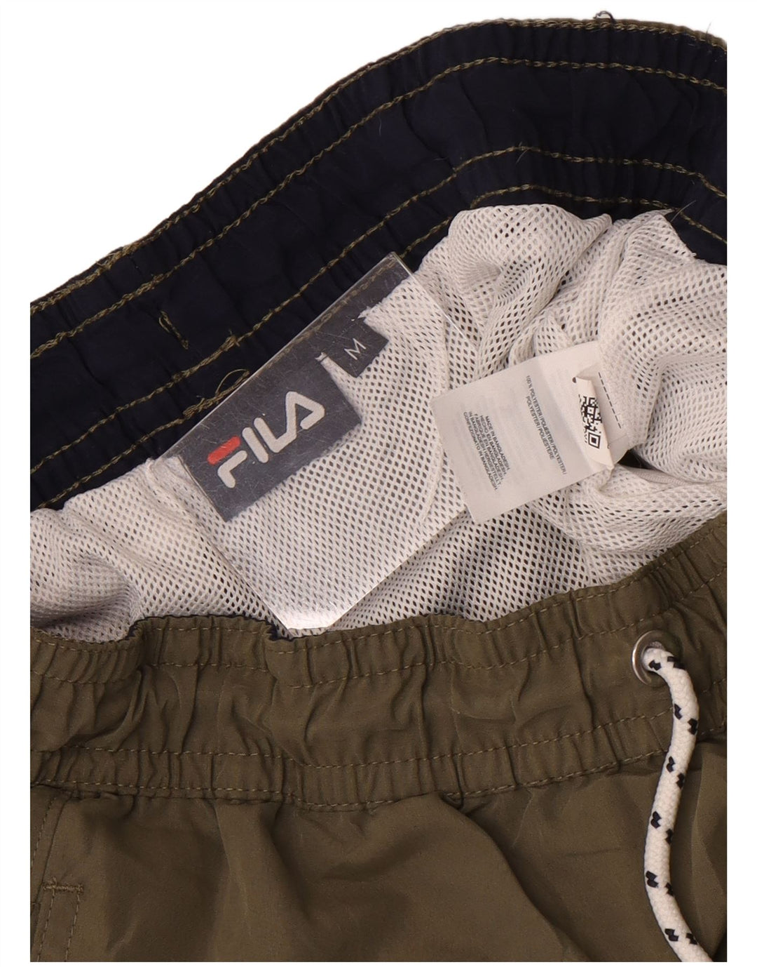 Fila Herren Badeshorts Medium Khaki Polyester