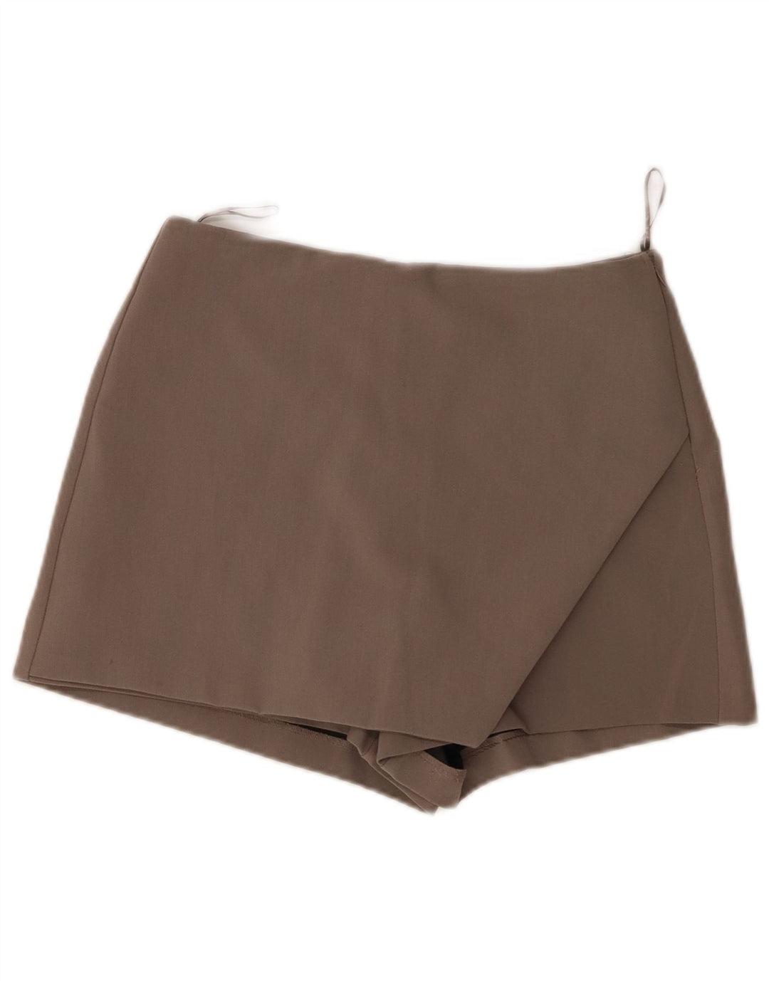 Zara Damen Skort Shorts UK 12 Mittelgrau