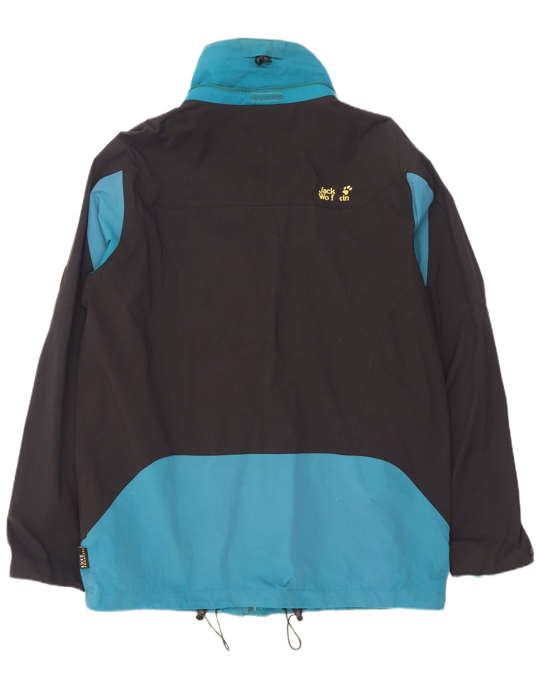 Jack Wolfskin Herren Regenjacke UK 44/46 XL Blau Colourblock Polyamid