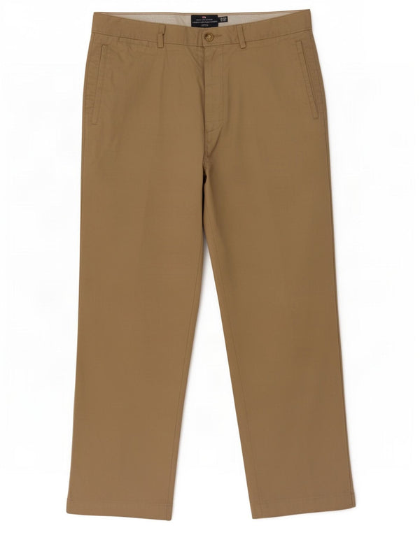 Marks & Spencer Herren Blue Harbour Gerade Chinohose W34 L29 Beige