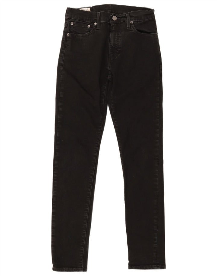 Levi's Damen Skinny Jeans W28 L32 Schwarze Baumwolle