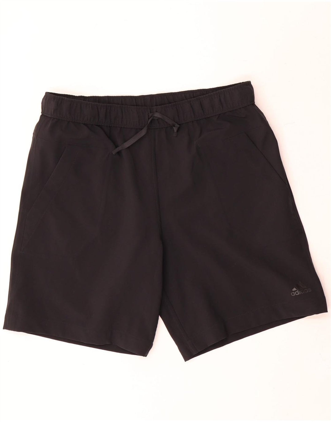 Adidas Herren Wende-Sportshorts, groß, graues Colourblock-Polyester