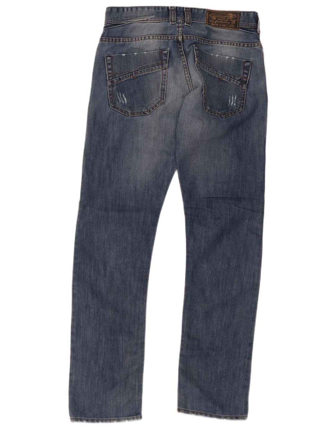 Diesel Herren Distressed Slim Jeans W31 L31 Blaue Baumwolle