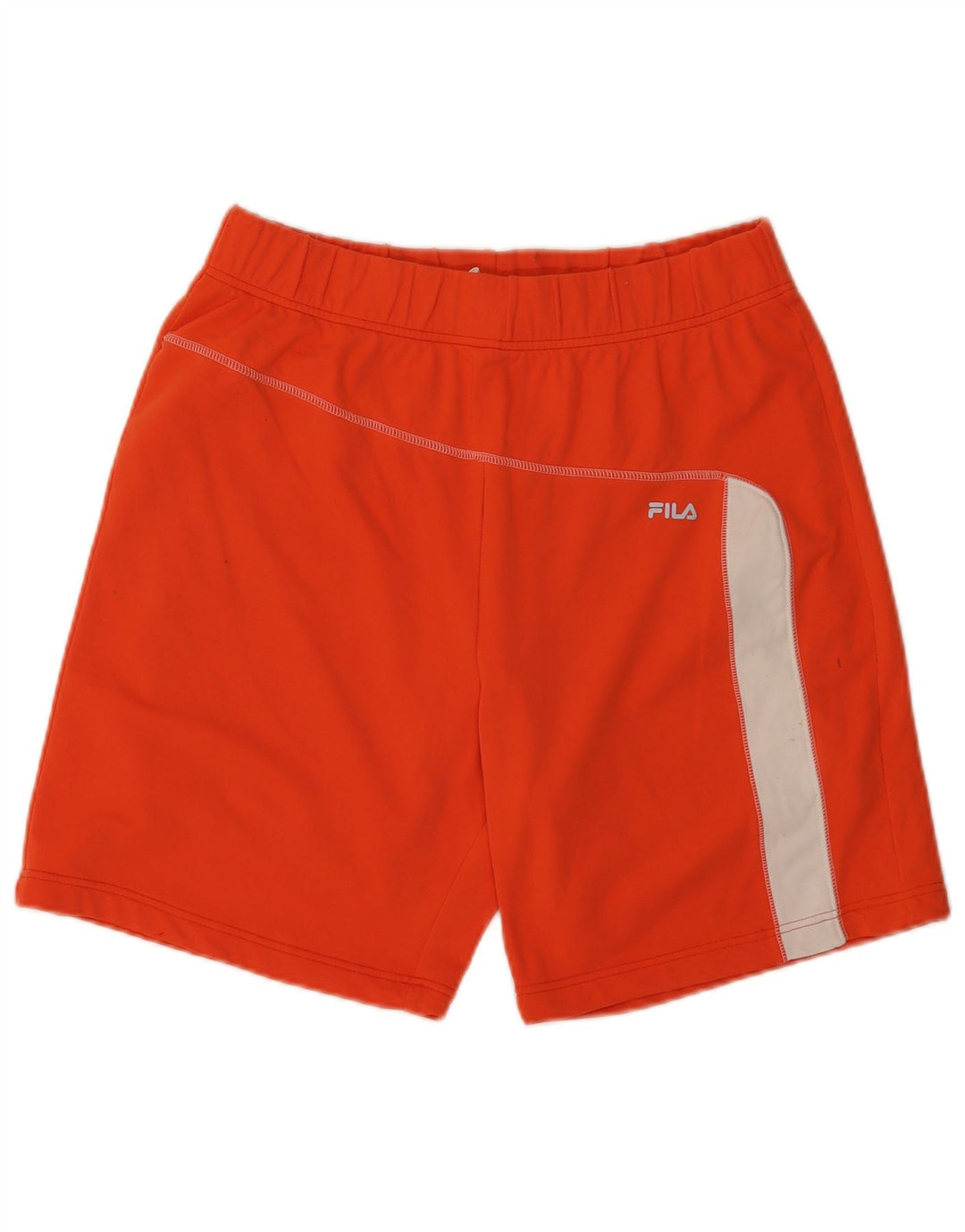 Fila Herren Sportshorts Medium Orange Colourblock Polyamid