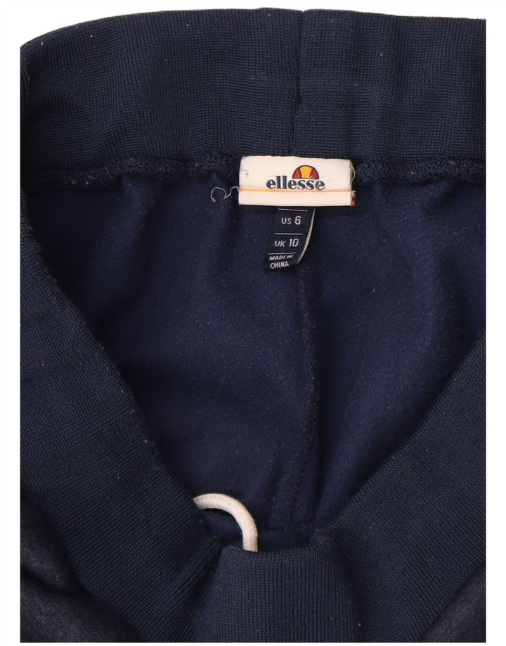 Ellesse Damen-Trainingshose, Jogginghose, UK 10, Größe S, Marineblau, Farbblock