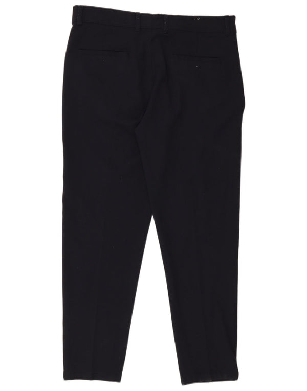 Zara Slim-Anzughose für Herren, EU 44, Größe L, W34, L28, Marineblau, Polyester