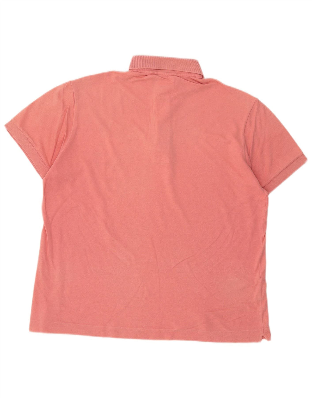 Lacoste Herren-Poloshirt, Größe 5, groß, rosa Baumwolle