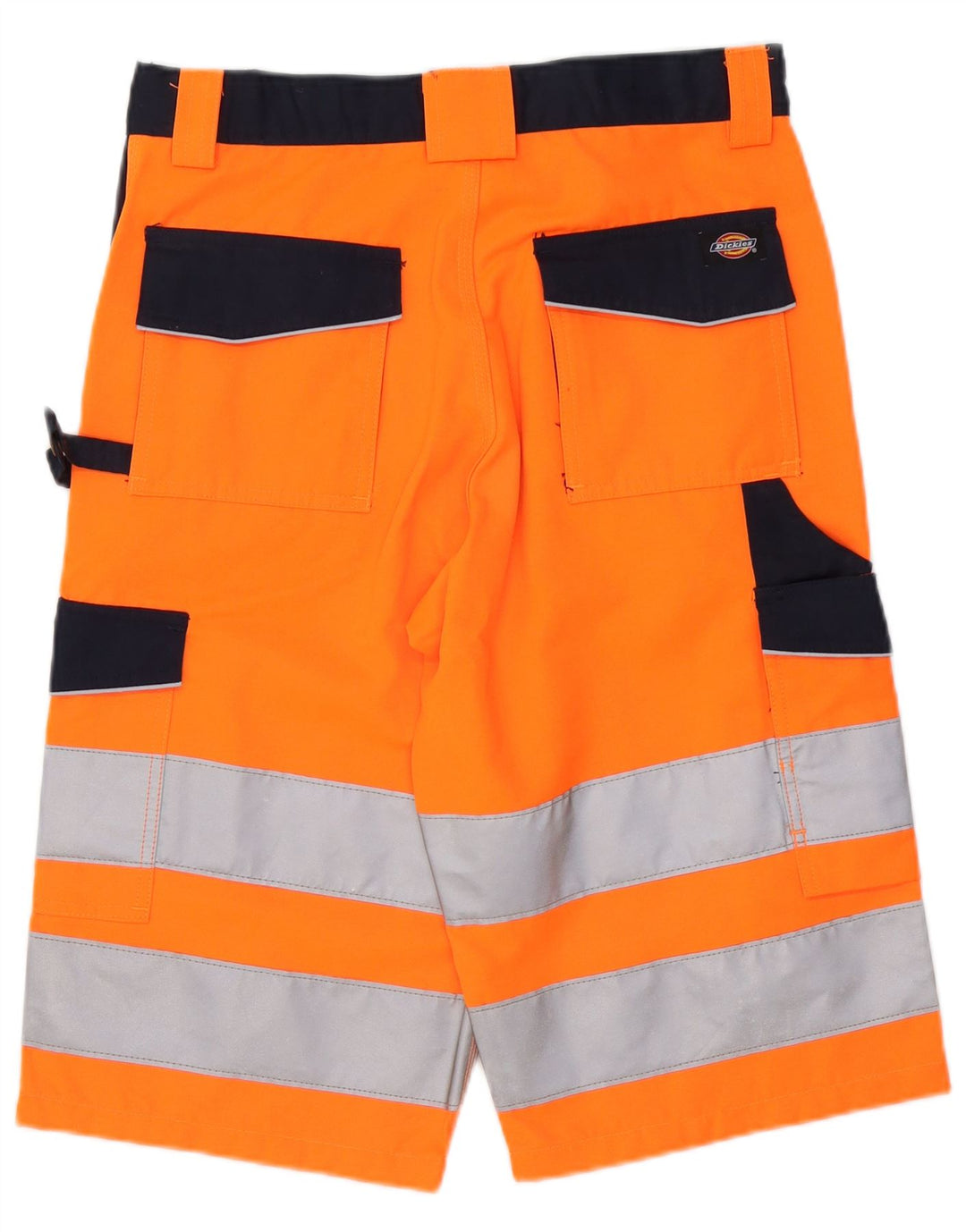 Dickies Herren Workwear Hi-Vis Cargo Shorts W34 Large Orange Colourblock