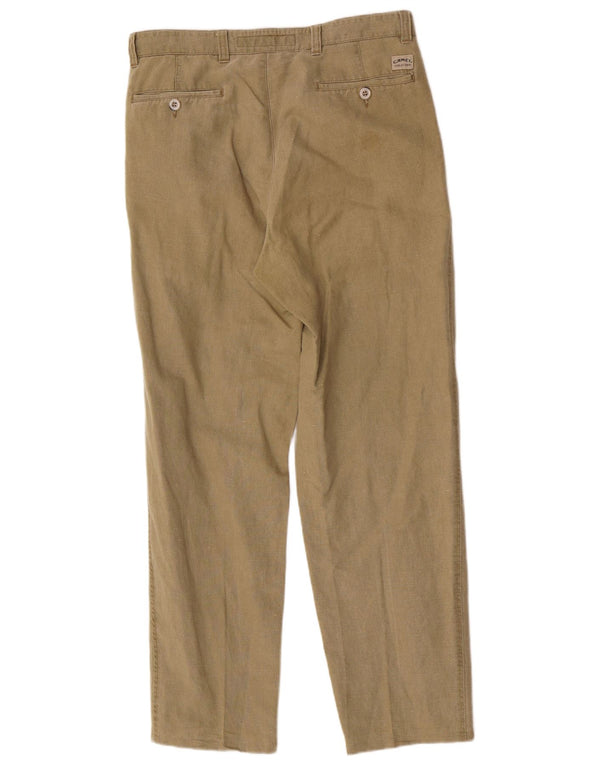 Camel Active Mens Pegged Chino Hose IT 48 Medium W30 L30 Khaki Baumwolle