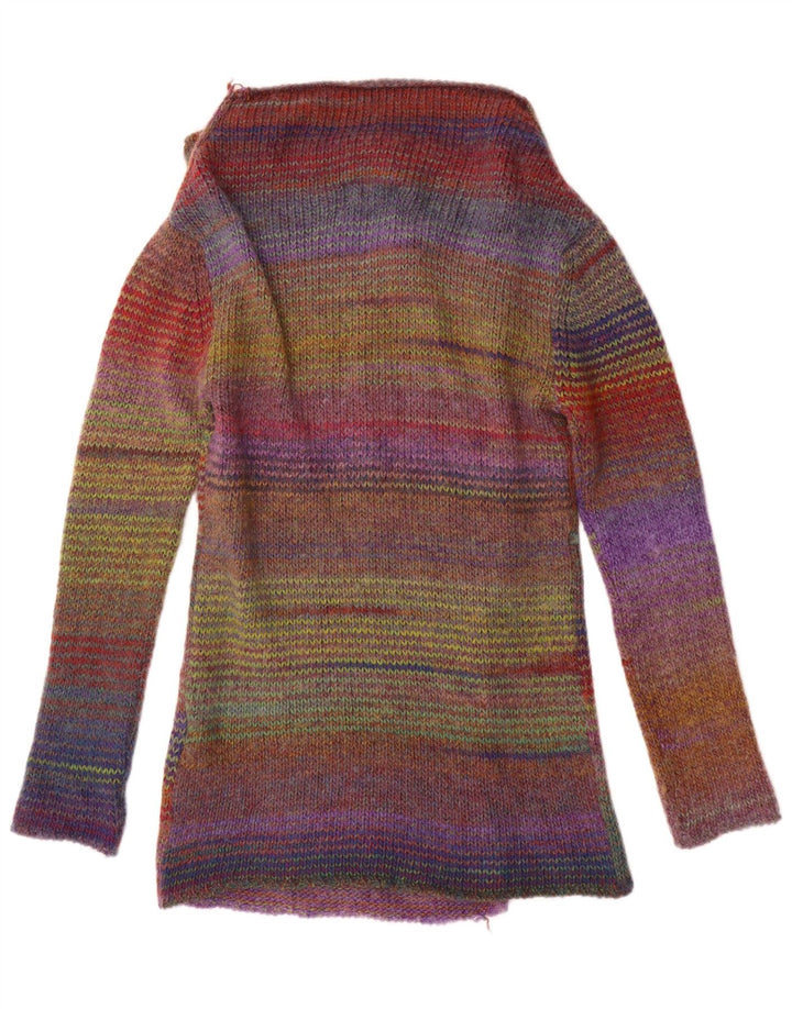 Marlboro Classics Damen Longline-Cardigan-Pullover UK 14 Medium Mehrfarbig