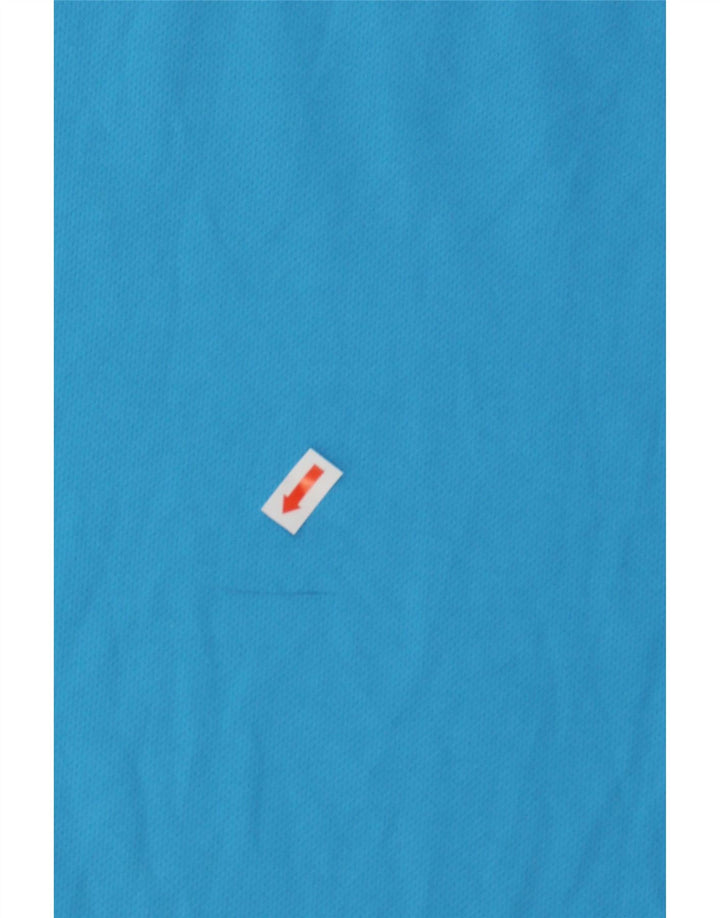 NIKE Mens Dri Fit Graphic T-Shirt Top Large Blue Polyester Vintage Nike and Second-Hand Nike from Messina Hembry 