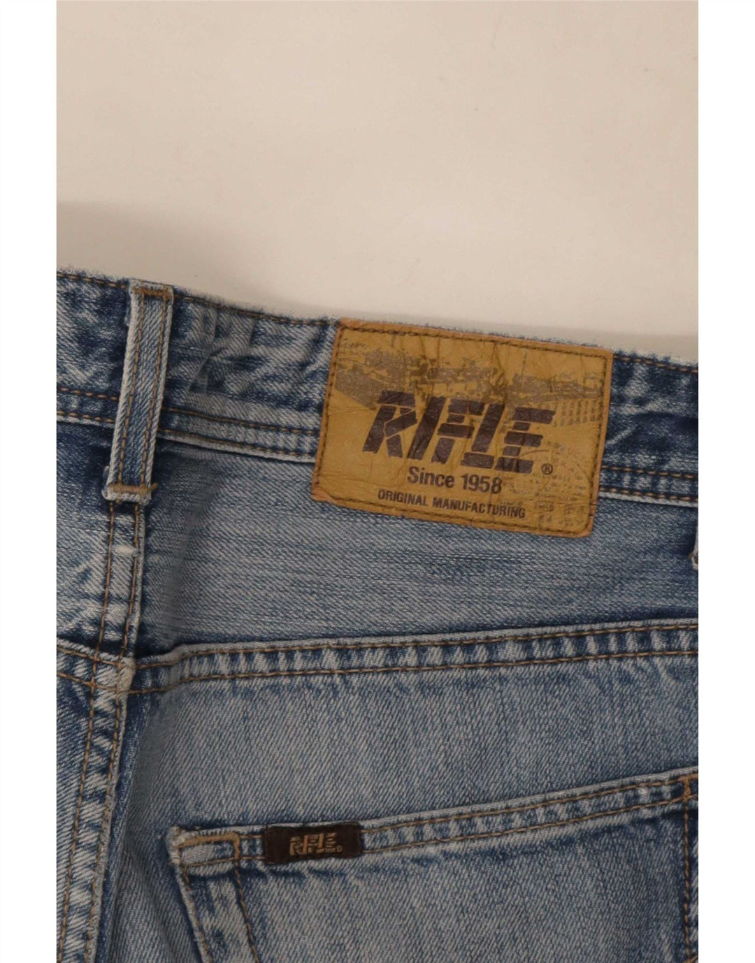 Rifle Herren Straight Jeans W30 L29 Blau