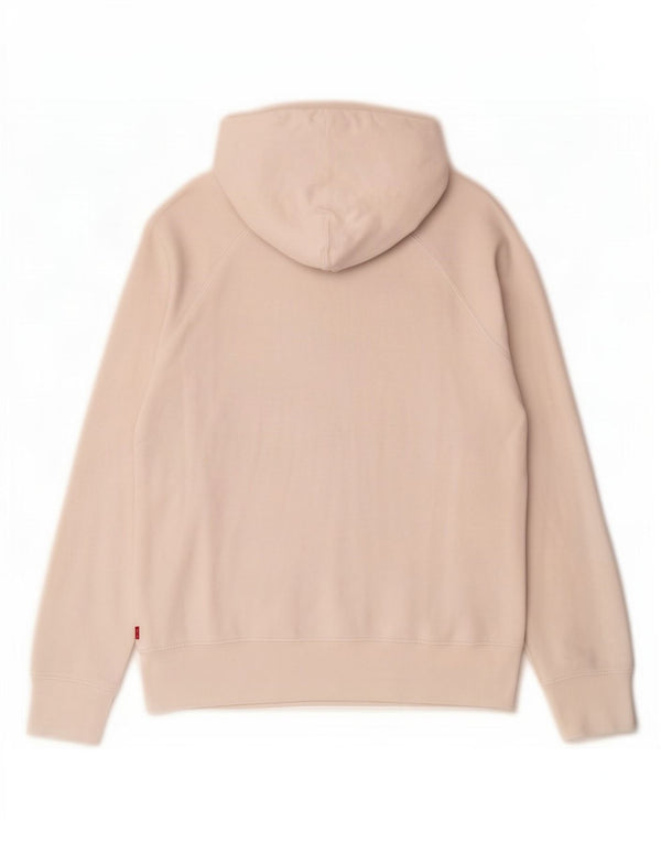 Levi's Damen-Kapuzenpullover mit Grafik, übergroß, Gr. 10, Weiß