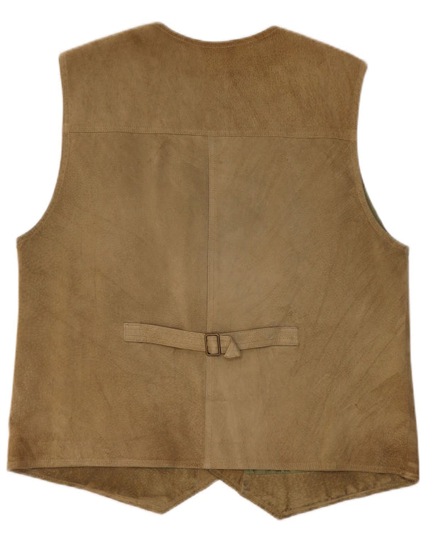 Pionier Herren Wildlederweste Medium Khaki