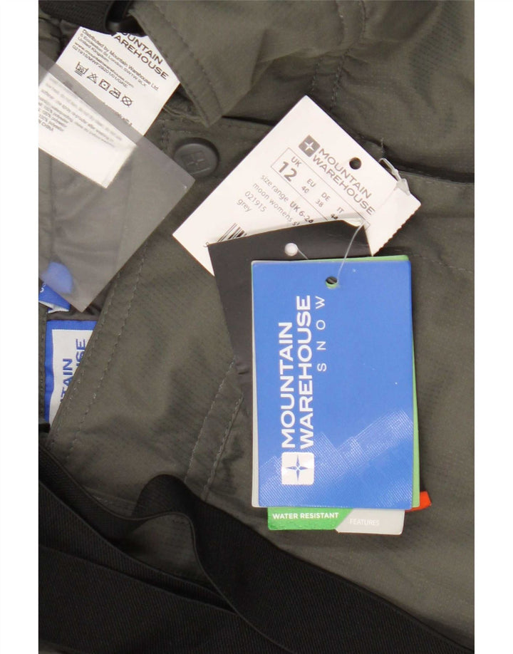 Mountain Warehouse Damen-Latzhose, Skihose, UK 12, Mittelgrau
