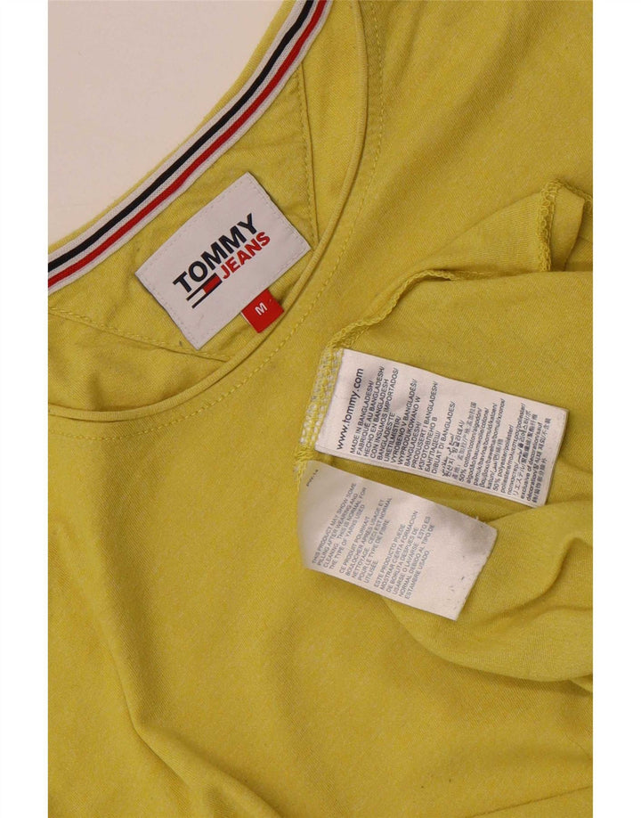 Tommy Hilfiger Herren T-Shirt Top mittelgelbe Baumwolle