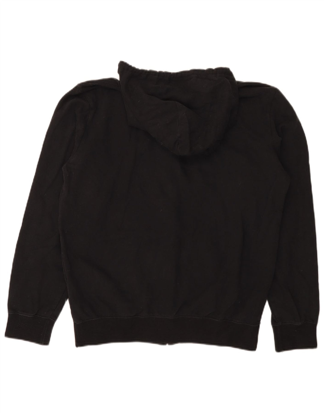 Champion Herren-Kapuzenpullover mit grafischem Reißverschluss, mittelschwarz, Baumwolle