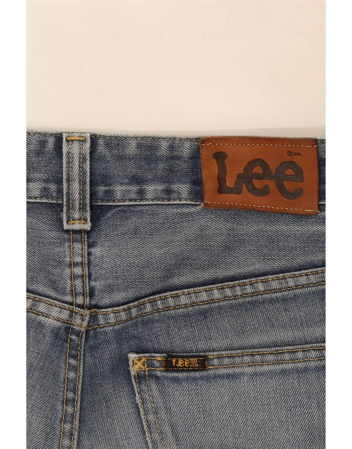 Lee Damen Bootcut-Jeans W28 L33 Blau